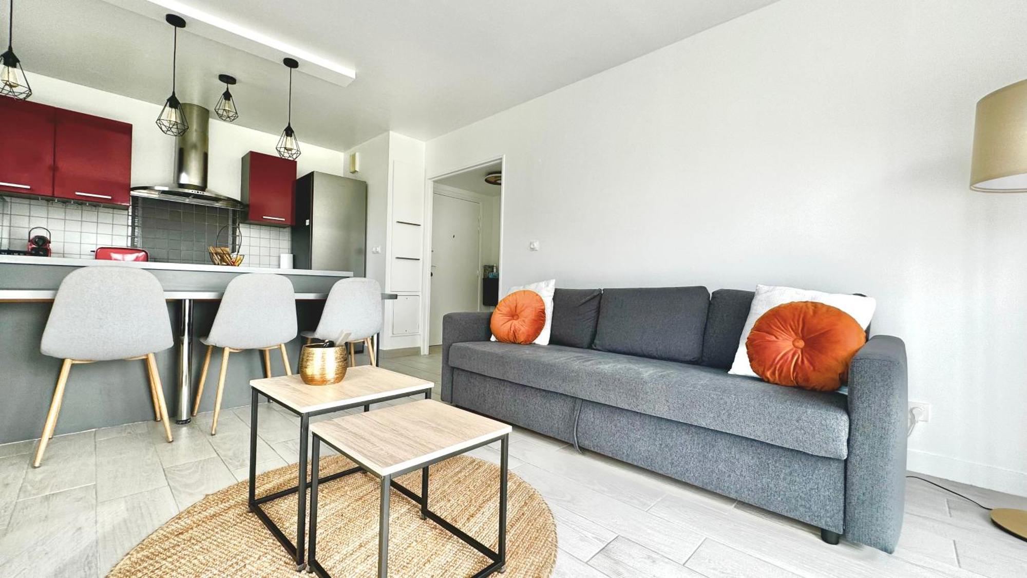 Appartement Central 6 Personnes A 10 Minutes De Disneyland Montévrain Exterior foto